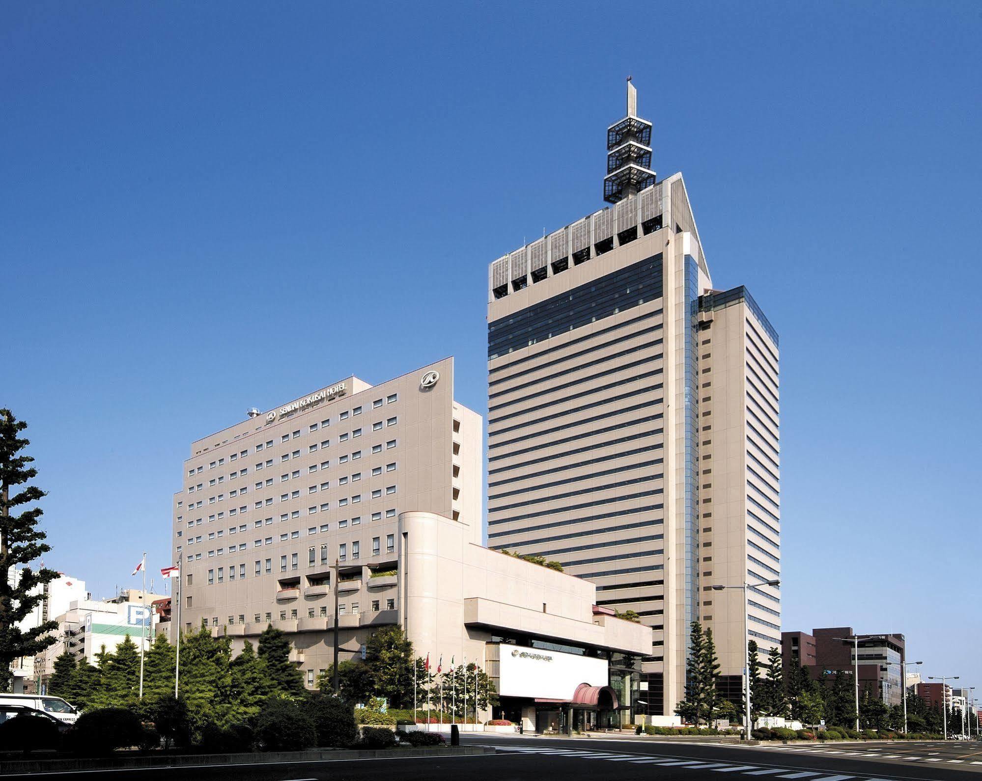 Sendai Kokusai Hotel Exterior foto